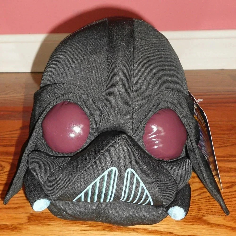 NWT Angry Bird Star Wars 8" Plush DARTH VADER